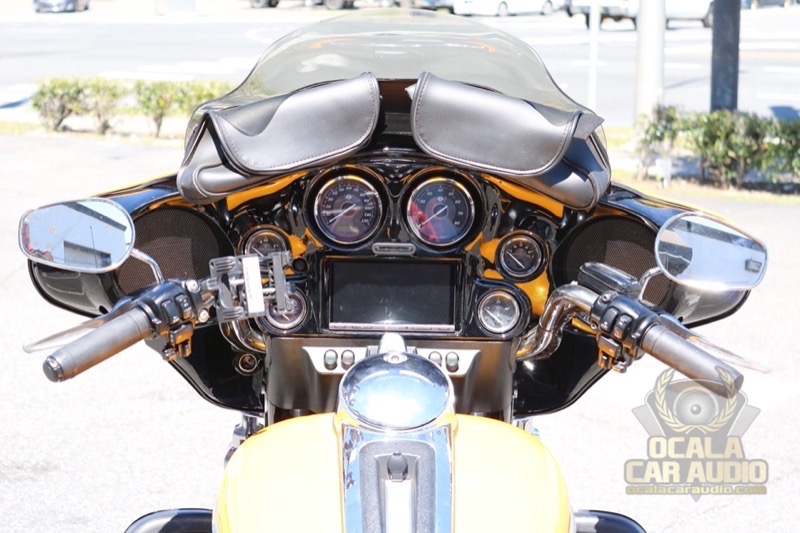 Motorcycle fairing best sale stereo systems