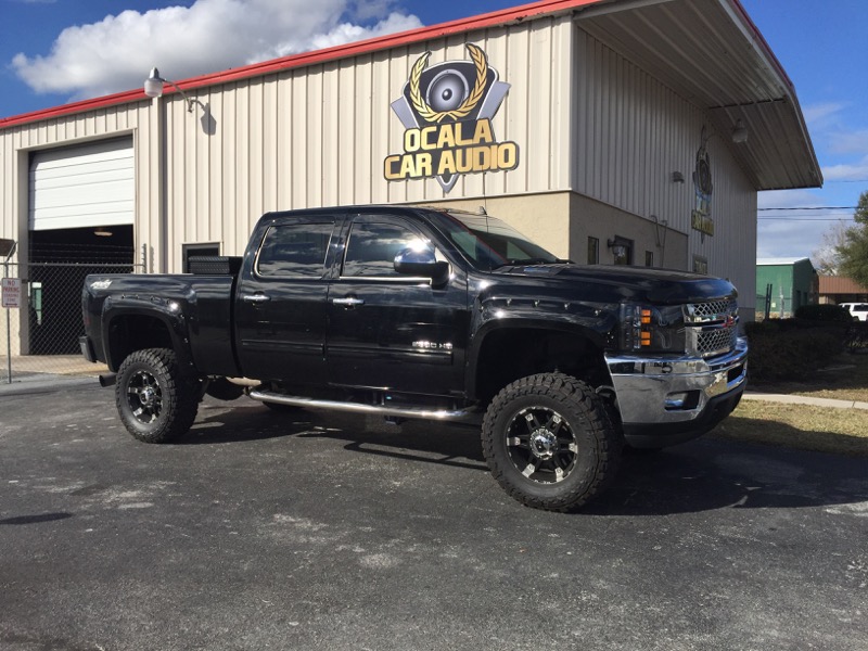 Chevrolet Silverado 2500HD Audio Upgrade For Ocala Client